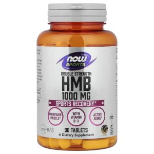 NOW Foods, Sports, HMB With Vitamin D-3, 90 Tablets (1,000 mg per Tablet)