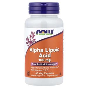 NOW Foods, Alpha Lipoic Acid, 60 Veg Capsules