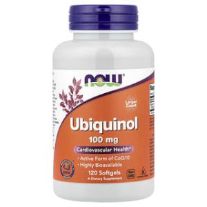 NOW Foods, Ubiquinol, 100 mg, 120 Softgels