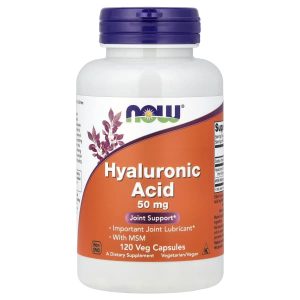 NOW Foods, Hyaluronic Acid , 50 mg, 120 Veg Capsules