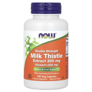 NOW Foods, Milk Thistle Extract, 100 Veg Capsules