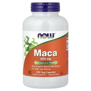 NOW Foods, Maca, 500 mg, 250 Veg Capsules