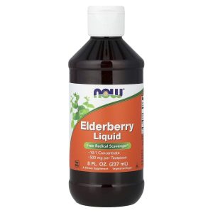 NOW Foods, Elderberry Liquid, 8 fl oz (237 ml)