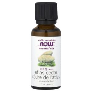 NOW Foods, Essential Oils, Atlas Cedar, 1 fl oz (30 ml)