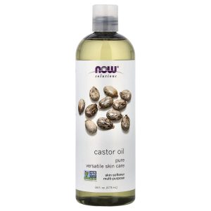NOW Foods, Solutions, Castor Oil, 16 fl oz (473 ml)