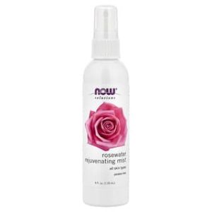 NOW Foods, Solutions, Rosewater Rejuvenating Mist, All Skin Types, 4 fl oz (118 ml)