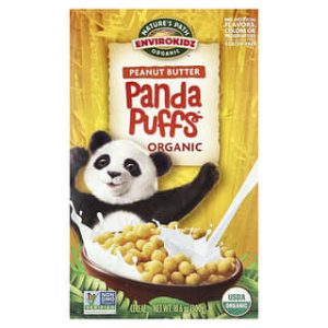 Nature's Path, EnviroKidz, Organic Panda Puffs® Cereal, Peanut Butter, 10.6 oz (300 g)