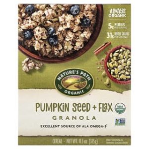 Nature's Path, Organic Pumpkin Seed + Flax Granola Cereal, 11.5 oz (325 g)