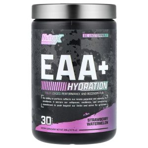 Nutrex Research, EAA+ Hydration, Strawberry Watermelon, 13.76 oz (390 g)