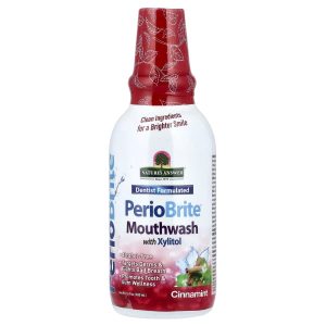 Nature's Answer, PerioBrite®, Mouthwash with Xylitol, Cinnamint, 16 fl oz (480 ml)