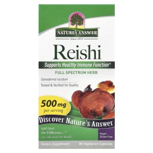 Nature's Answer, Reishi, 500 mg, 90 Vegetarian Capsules