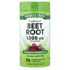Nature's Truth, Beet Root, 90 Quick Release Capsules (500 mg per Capsule)