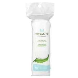 Organyc, Organic Cotton Rounds, 70 Pieces