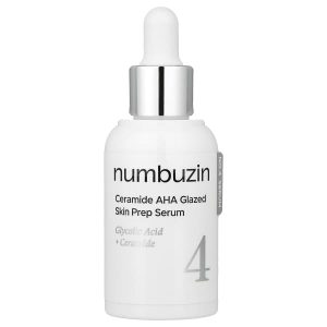 Numbuzin, No.4 Ceramide AHA Glazed Skin Prep Serum, 1.01 fl oz (30 ml)