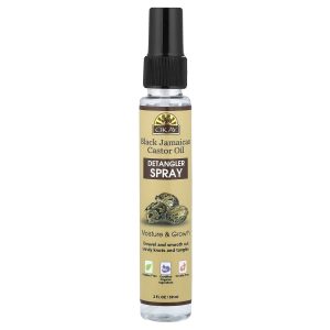 Okay Pure Naturals, Black Jamaican Castor Oil, Detangler Spray, 2 fl oz (59 ml)