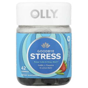 OLLY, Goodbye Stress®, Berry Verbena, 42 Gummies