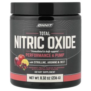 Onnit, Total Nitric Oxide with Citrulline, Arginine & Beet, Harvest Fruit Punch, 8.32 oz (236 g)