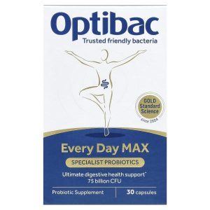 Optibac, Every Day Max Specialist Probiotics, 30 Capsules