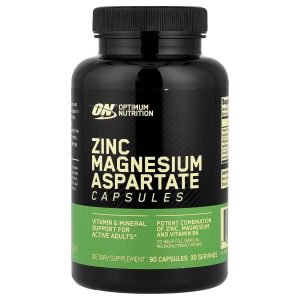 Optimum Nutrition, Zinc Magnesium Aspartate, 90 Capsules