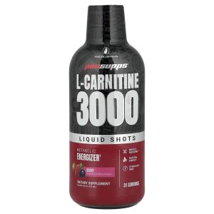 ProSupps, L-Carnitine 3000 Liquid Shots, Berry, 16 fl oz (473 ml)