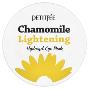 Petitfee, Chamomile Lightening Hydrogel Eye Mask, 60 Patches, 2.96 oz (84 g)