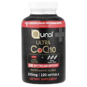 Qunol, Ultra CoQ10, 100 mg, 120 Softgels