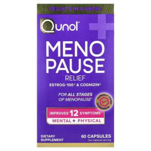 Qunol, MenoPause Relief, 60 Capsules