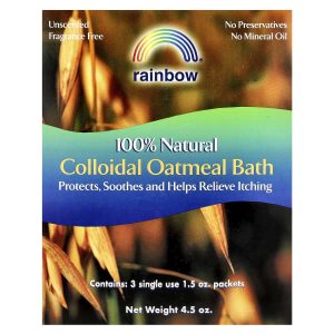 Rainbow Research, 100% Natural Colloidal Oatmeal Bath, Unscented, 3 Packets, 1.5 oz Each