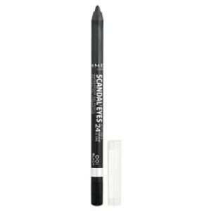 Rimmel London, Scandal'Eyes, Waterproof Gel Pencil, 001 Black, 0.04 oz (1.3 g)