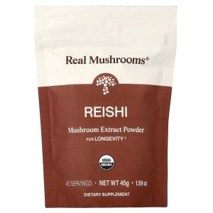 Real Mushrooms, Reishi, Mushroom Extract Powder, 1.59 oz (45 g)