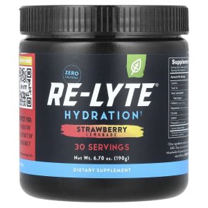 Redmond, Re-Lyte® Hydration, Strawberry Lemonade, 6.7 oz (190 g)