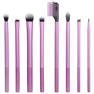 Real Techniques, Everyday Eye Essentials Brush Set, For Eye, 8 Brushes