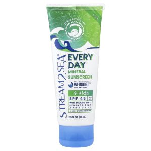 Stream2Sea, Every Day Mineral Sunscreen, SPF 45, 4 Kids, 2.5 fl oz (75 ml)