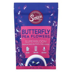 Suncore Foods, Butterfly Pea Flowers, 1 oz (28 g)