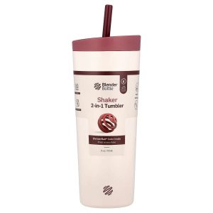 Blender Bottle, Shaker 2-in -1 Tumbler, Sahara Sunset, 24 oz (710 ml)