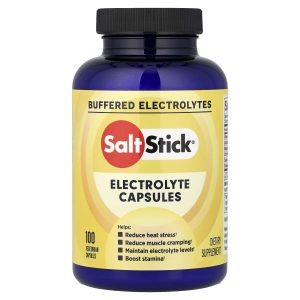 SaltStick, Electrolyte Capsules, 100 Vegetarian Capsules