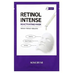 Some By Mi, Retinol Intense, Reactivating Beauty Mask, 1 Sheet Mask, 0.77 oz (22 g)