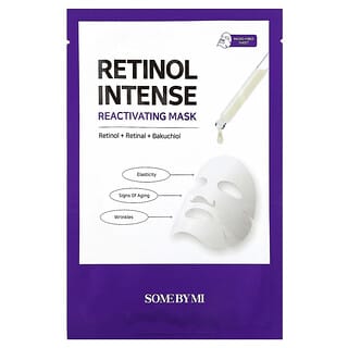 Some By Mi, Retinol Intense, Reactivating Beauty Mask, 1 Sheet Mask, 0.77 oz (22 g)