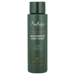 SheaMoisture, Men, Moisturizing Body Wash, Raw Shea Butter & Mafura Oil, 15 fl oz (444 ml)