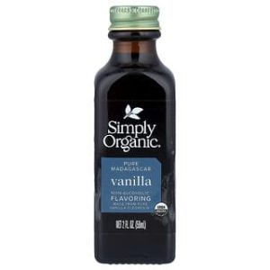 Simply Organic, Pure Madagascar Vanilla, Non-Alcoholic Flavoring, 2 fl oz (59 ml)