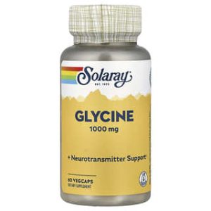 Solaray, Glycine, 1,000 mg, 60 VegCaps