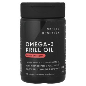 Sports Research, Omega-3 Krill Oil, 30 Softgels