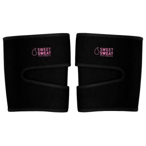 Sports Research, Sweet Sweat®, Thigh Trimmers, Medium, Black & Pink, 1 Pair