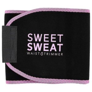 Sports Research, Sweet Sweat®, Waist Trimmer, Large, Pink, 1 Belt