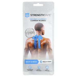 Strengthtape, Back & Neck Tape, 6 Precut Strips