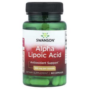 Swanson Vitamins, Alpha Lipoic Acid, 300 mg, 60 Capsule