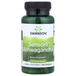 Swanson Vitamins, Sensoril® Ashwagandha, 125 mg, 120 Capsules