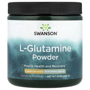 Swanson Vitamins, L-Glutamine Powder, 12 oz (340 g)