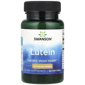 Swanson Vitamins, Lutein, 40 mg, 60 Softgels