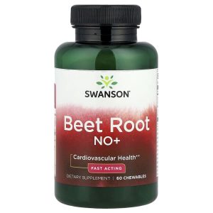 Swanson Vitamins, Beet Root NO+, 60 Chewables